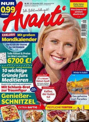 Avanti - 29 November 2023