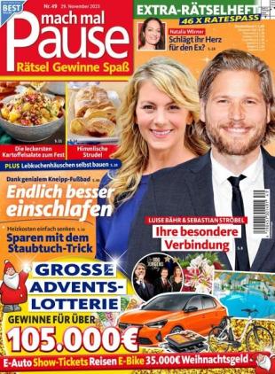 Mach mal Pause - 29 November 2023