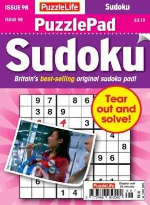 PuzzleLife PuzzlePad Sudoku - Issue 98 - December 2023
