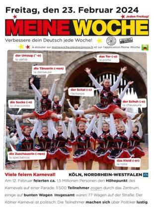 Meine Woche - 23 Februar 2024