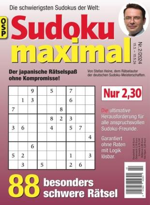 Sudoku Maximal - Nr 2 2024