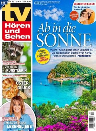 TV Horen und Sehen - 15 Marz 2024