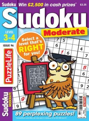PuzzleLife Sudoku Moderate - Issue 96 - 4 April 2024