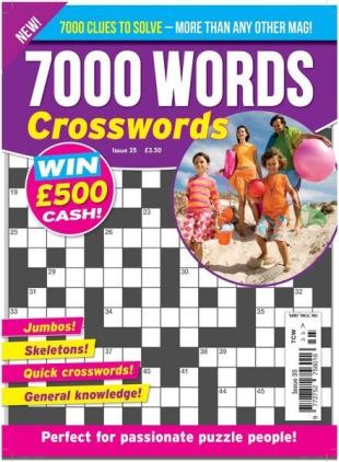 7000 Words Crosswords - Issue 35 - June 2024