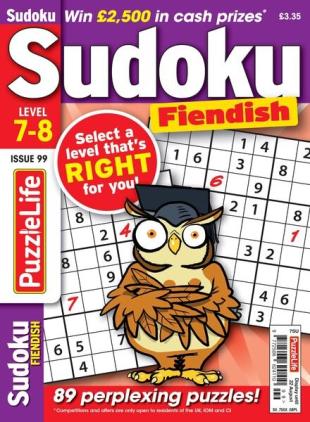 PuzzleLife Sudoku Fiendish - Issue 99 2024