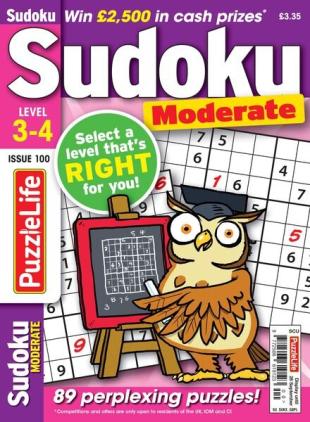PuzzleLife Sudoku Moderate - Issue 100 2024