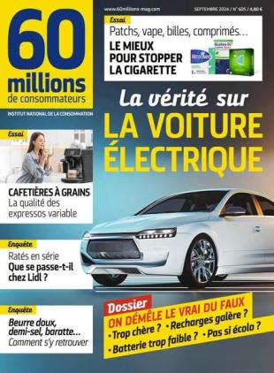 60 Millions de Consommateurs - Septembre 2024