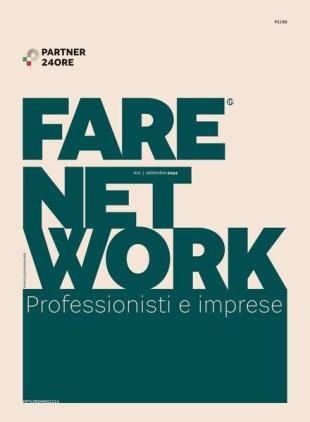 Fare Network Professionisti e imprese - Settembre 2024