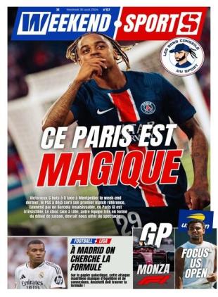 Week-end Sports - 30 Aout 2024