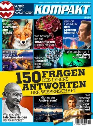 Welt der Wunder Kompakt - Ausgabe 5 2024
