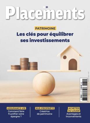 Placements - Octobre-Novembre-decembre 2024