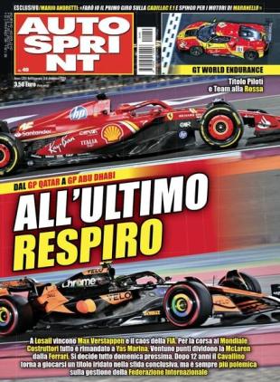 Auto Sprint - 3 Dicembre 2024