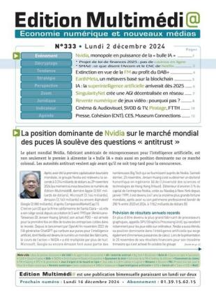 Edition Multimedia - 2 Decembre 2024