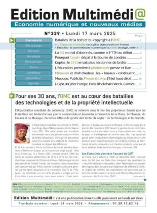 Edition Multimedia - 17 Mars 2025