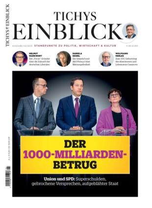 Tichys Einblick - April 2025
