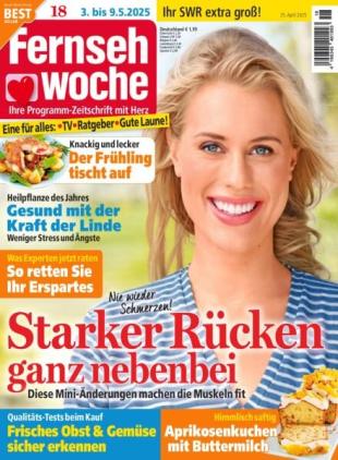 Fernsehwoche - 25 April 2025