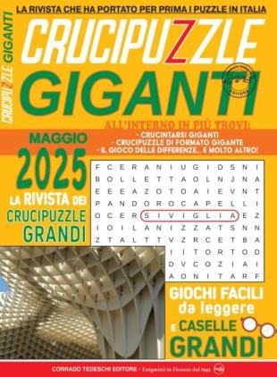 Crucipuzzle Giganti - Maggio 2025