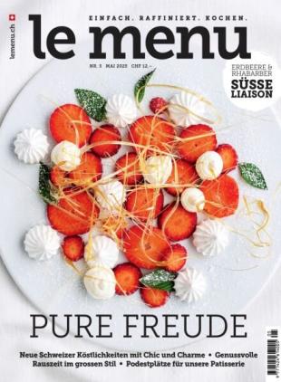 le menu - Mai 2025