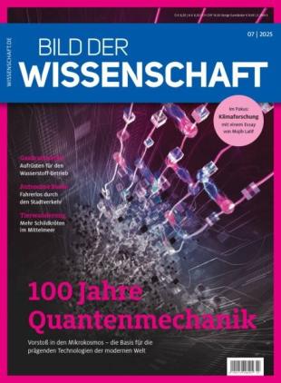 Bild der Wissenschaft - Juli 2025