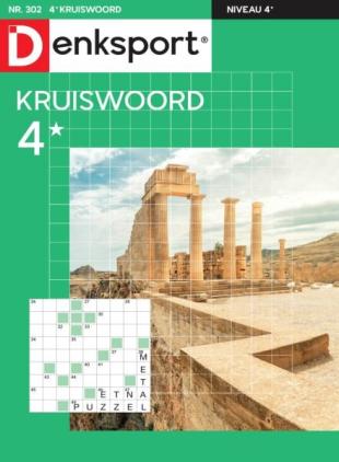 Denksport Kruiswoord 4 - 28 Mei 2025