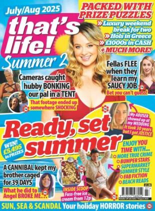 That's Life Monthly - July-August 2025