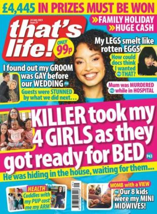 that's life! UK - 17 July 2025
