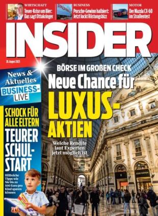 Insider Austria - 20 August 2025