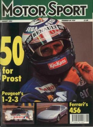 Motor Sport Magazine - August 1993