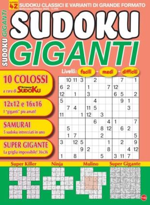 Sudoku Giganti - Settembre-Ottobre 2025