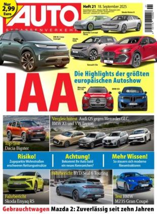 Auto Strassenverkehr - 17 September 2025