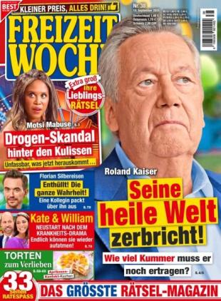 Freizeitwoche - 10 September 2025