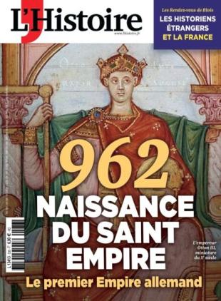 L'Histoire - Octobre 2025