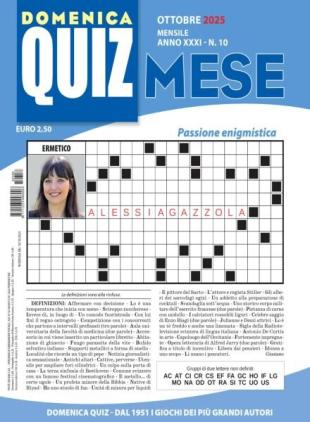 Domenica Quiz Mese - Ottobre 2025