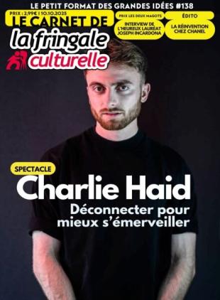 Le Carnet de La Fringale Culturelle - 10 Octobre 2025