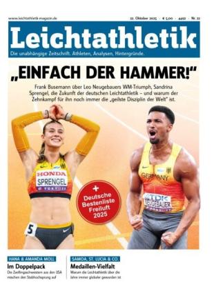 Leichtathletik - 22 Oktober 2025