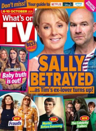 What's on TV - 4 October 2025