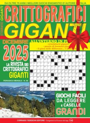Crittografici Giganti - Dicembre 2025