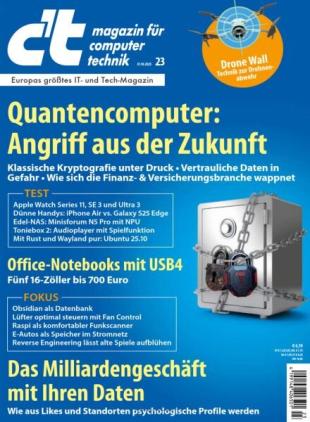 c't Magazin - 31 Oktober 2025
