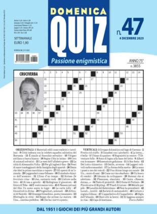 Domenica Quiz - 4 Dicembre 2025