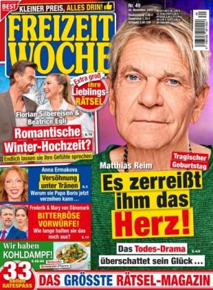 Freizeitwoche - 26 November 2025