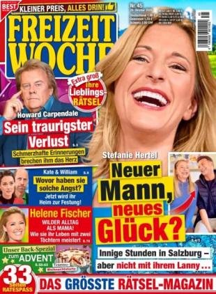 Freizeitwoche - 29 Oktober 2025