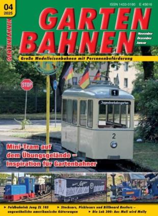 Gartenbahnen - November-Dezember 2025 - Januar 2026