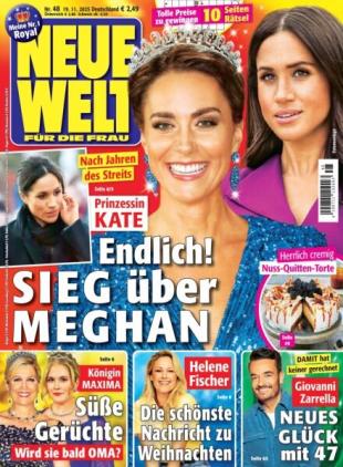 Neue Welt - 19 November 2025