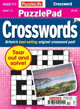 PuzzleLife PuzzlePad Crosswords - Issue 117 2025