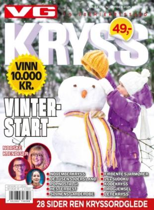 VG Kryssord - 17 November 2025
