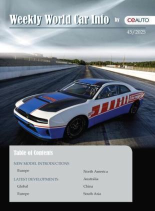 Weekly World Car Info - 8 November 2025
