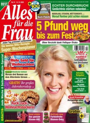 Alles fur die Frau - 12 Dezember 2025