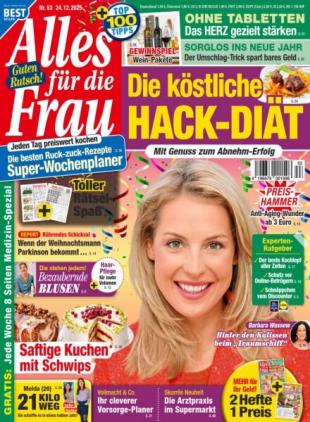 Alles fur die Frau - 24 Dezember 2025