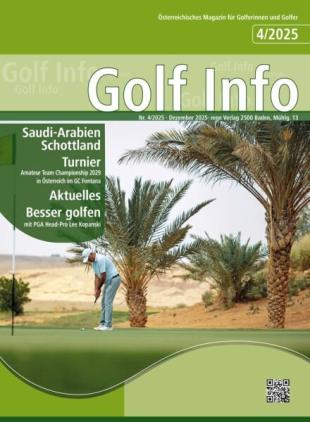 Golf Info - 16 Dezember 2025