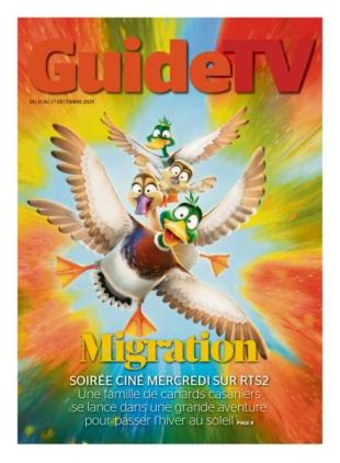 Guide TV - 21 Decembre 2025